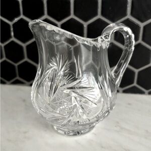 Pinwheel Crystal Mini Pitcher